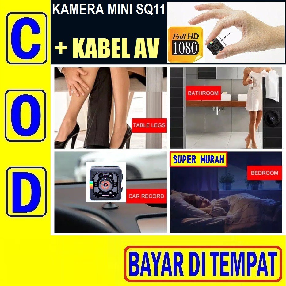 PAC 4B Kamera Sq11 Spy Camera Mini Full Hd Terbaik 2019