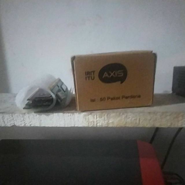 kartu perdana axis perbox no cantik