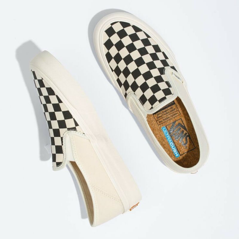 Vans Eco Theory SF Slip On Checkerboard Original