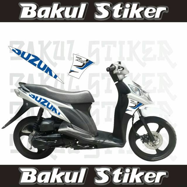 Jual striping Suzuki Nex lama/karbu ecstar