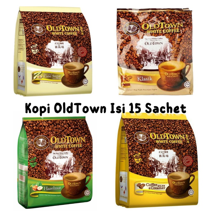 

Kopi Old Town White Coffee Instant 600gr - Oldtown Hazelnut Malaysia