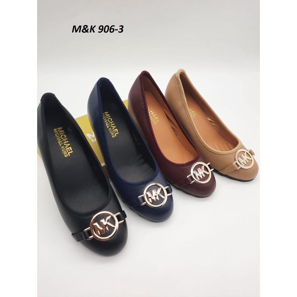 SEPATU WANITA WEDGES SHOES KULIT IMPORT 906-3