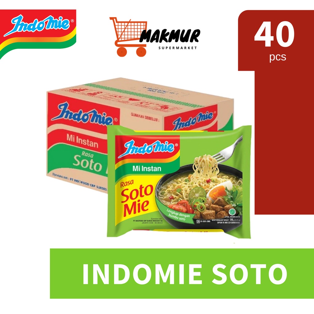 

Indomie Soto 1 Dus isi 40 pcs
