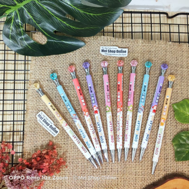 

Pensil Mekanik 0.5 Lucu Diamond Berlian Cantik (1pcs)