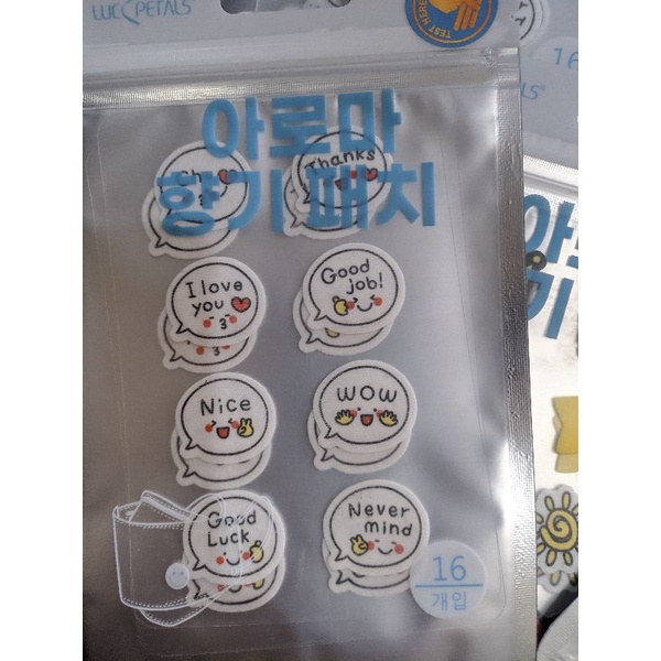 Tempelan stiker masker import isi 16 patch seperti freshcare  FreshCare Eucalyptus Patch