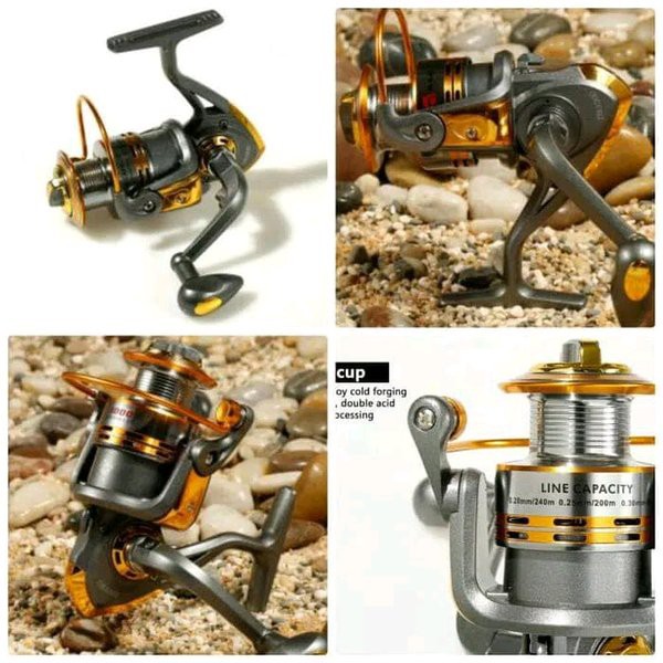 Reel Gulungan Pancing Metal Debao DB3000 10 Ball Bearing