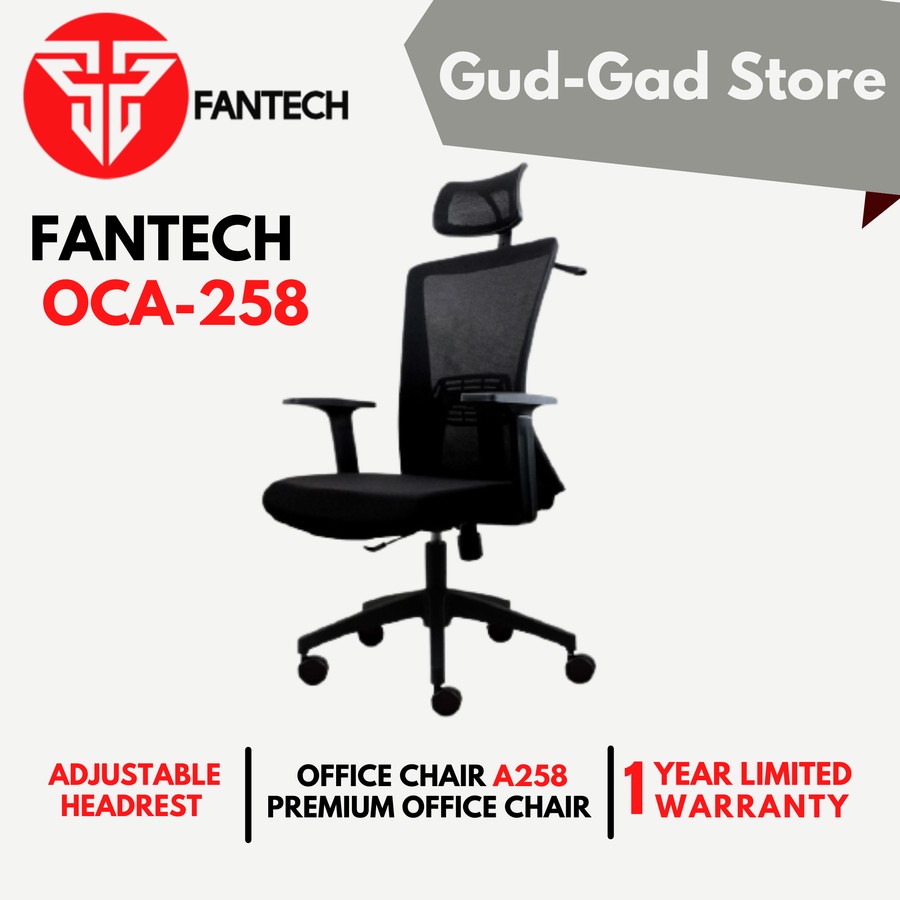 FANTECH OCA258 / OC-A258 KURSI KANTOR PREMIUM OFFICE CHAIR