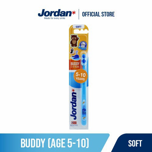 Jordan TB Kids Buddy 5-10 Soft - Sikat Gigi