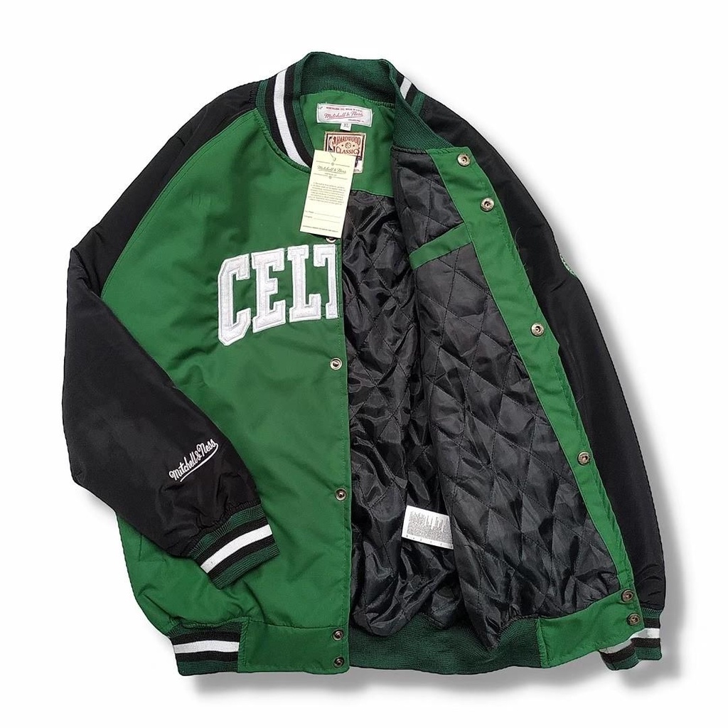 Jaket Varsity CELTICS LOGO / Jaket Varsity Pria / Jaket Varsity Wanita Available M L XL Casual Good Brand Quality (Fulltag) Realpict