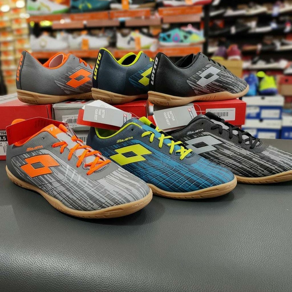 DISKON SEPATU LOTTO SOLISTA FUTSAL ORIGINAL