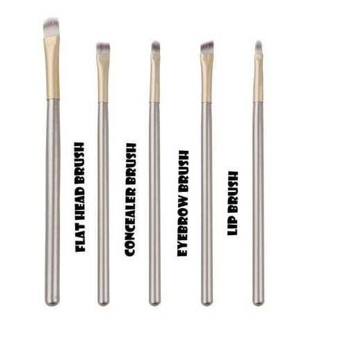 5 Function Makeup Brushes Set (5pcs)