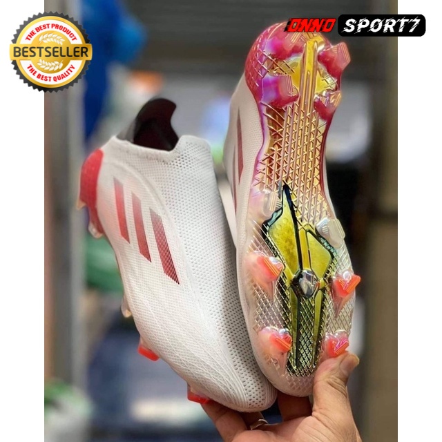 Sepatu Bola Adidas X Speedflow + White Red