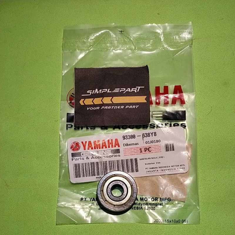 Bearing cvt mio 638Z bearing laher bak cvt mio lama Mio smile Mio sporty Mio soul karbu