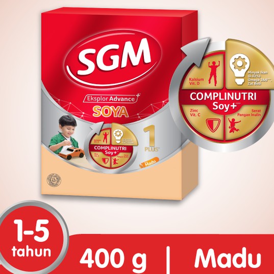 SGM SOYA 1+ MADU 400GR