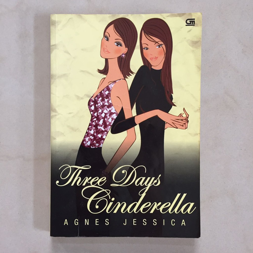 Novel Second/Bekas Three Days Cinderella. Author: Agnes Jessica