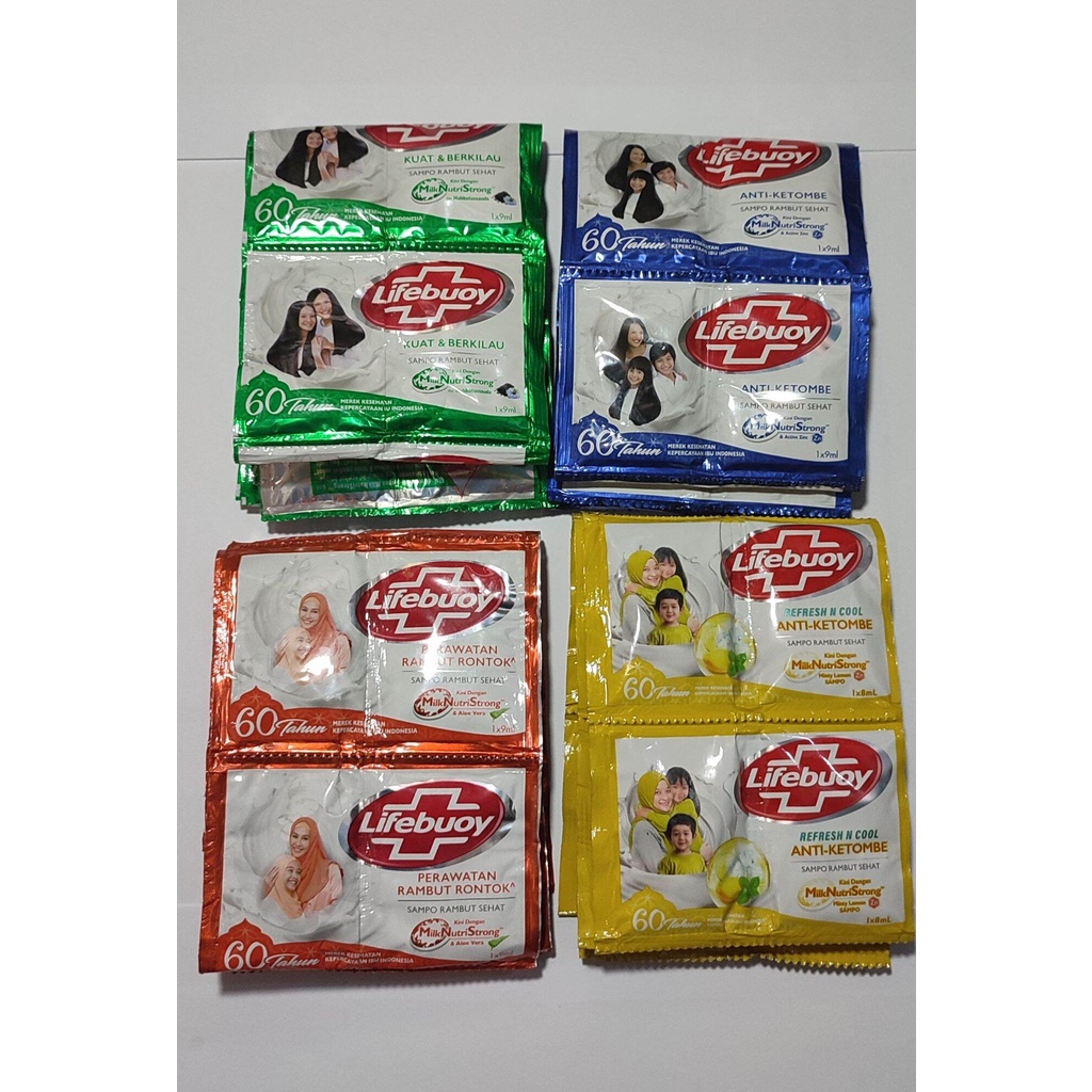 Lifebuoy Shampoo Sachet 12x8ml