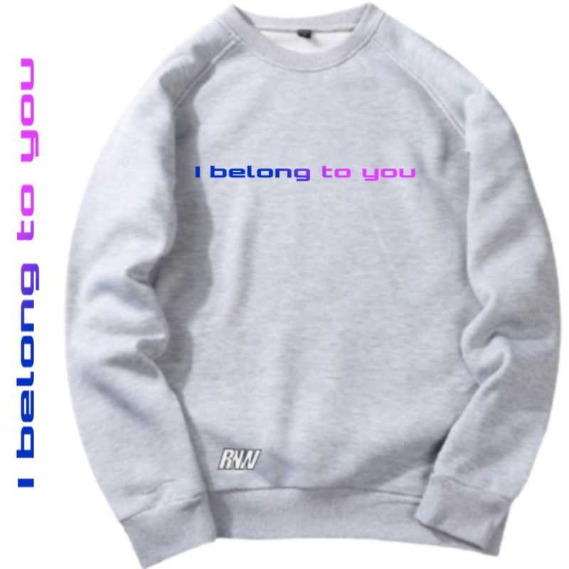 COD M-XXXL Jaket Pria Sweater Hoodie Pria Distro ORI BOHEL i belong to you DISTRO