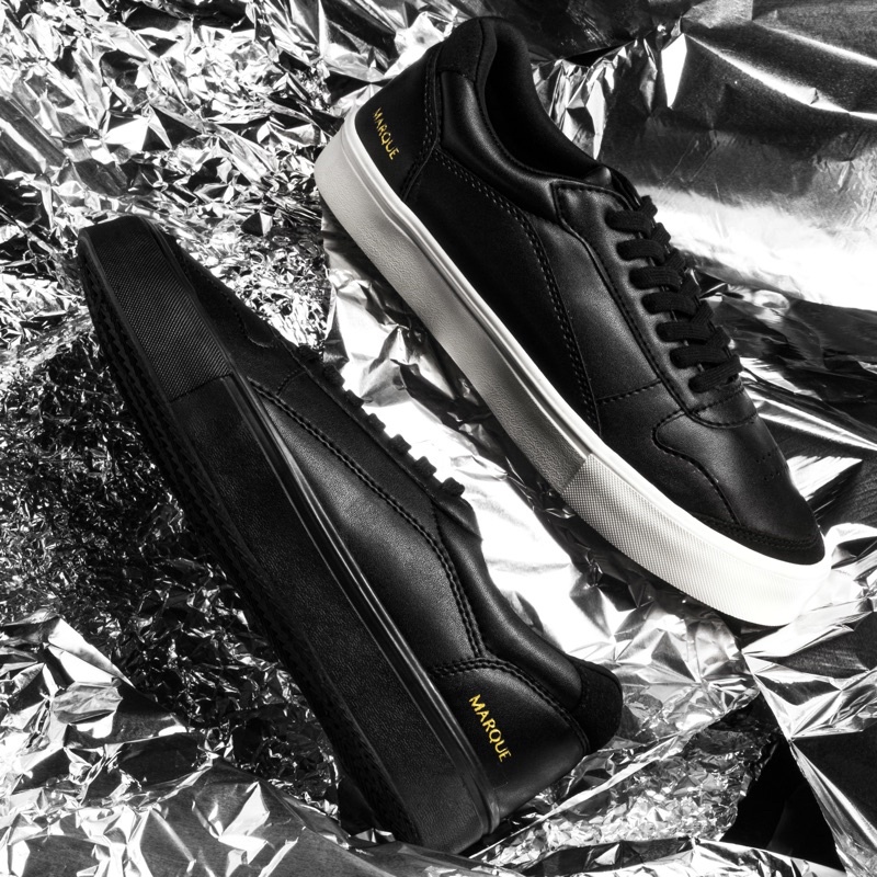 MARQUE.CO ‘Classic Black & Classic Oreo’ - Sepatu Casual Berbahan Kulit Untuk Pria dan Wanita, Premi