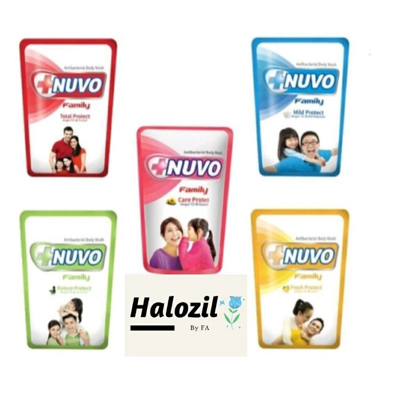 Sabun Cair Nuvo 250ml / Refil Sabun Cair Nuvo 250ml / Pouch Sabun Cair Nuvo