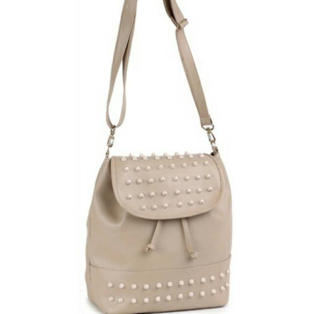 Tas selempang wanita beige