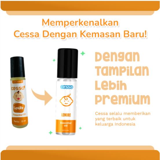 Cessa Lenire - Essential Oil Menenangkan Bayi Rewel / Nangis Terus