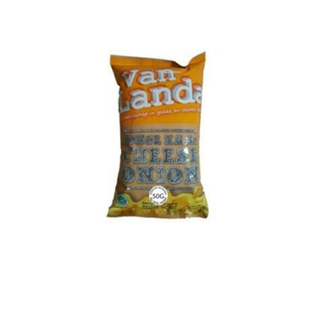 

VAN LANDA CHEESE ONION Keripik kentang kemasan ekonomis 50gr