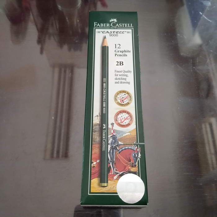 

Pensil 2B Faber-Castell per lusin.