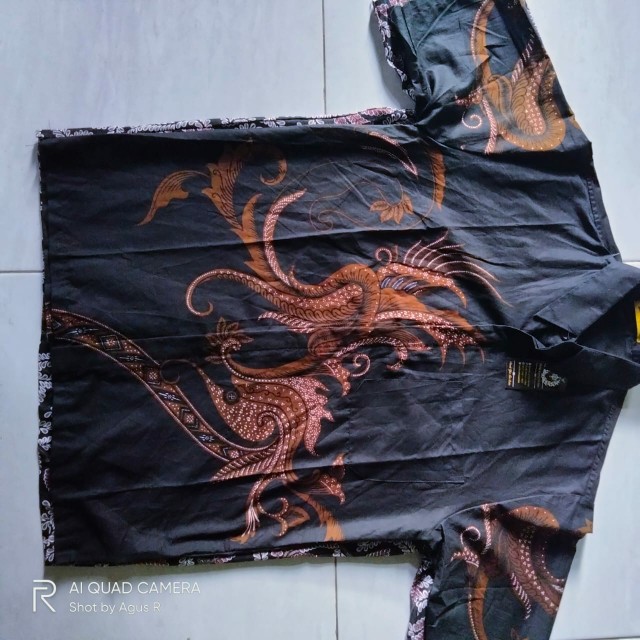 Hem Batik Pria.kemeja Batik Pria Lengan Pendek Katun Primisima Premium Hgh Qyality