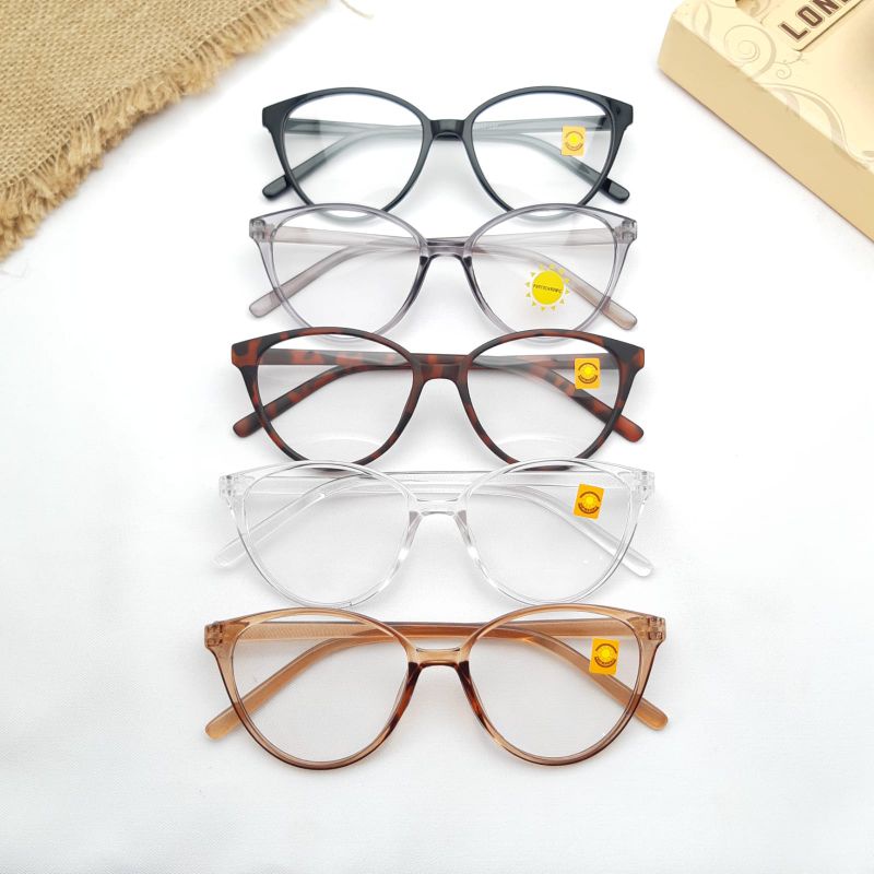 kacamata photocromic/anti radiasi 2002/6001 unisex pria wanita