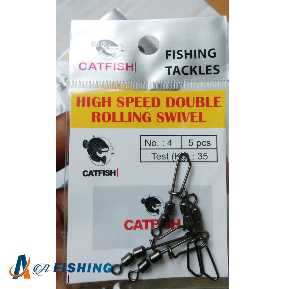 SNAP ROLING SWIVEL CATFISH TOMAN NO.2 DAN NO.4