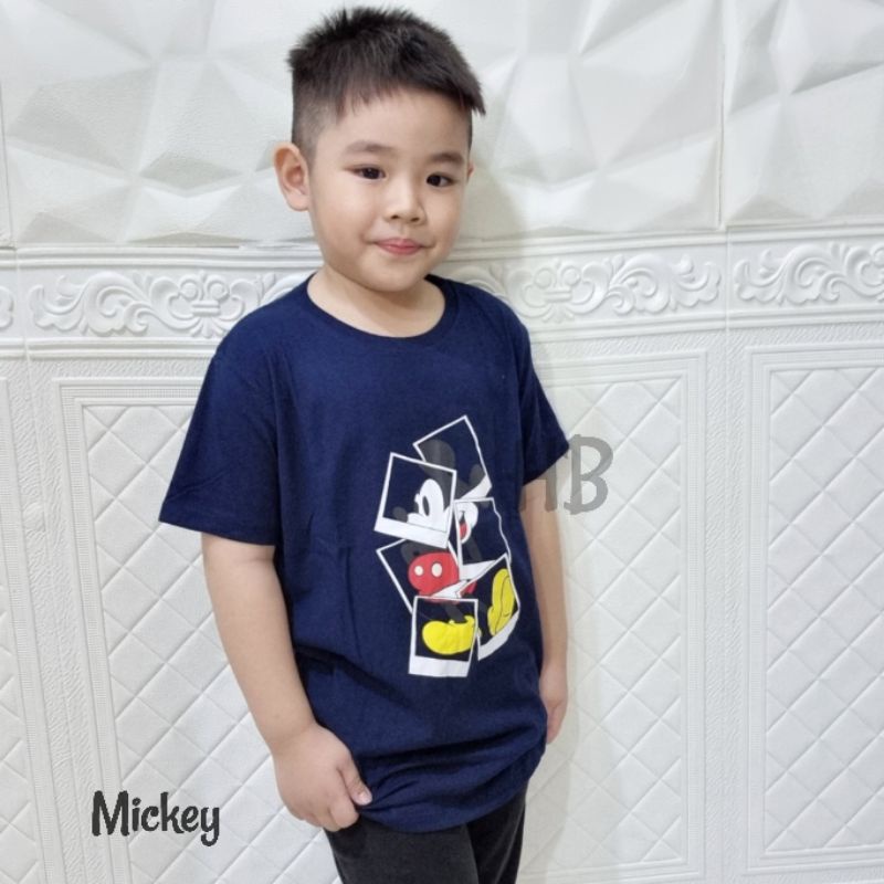 Kaos Branded  Anak  Unisex/ Bahan Cotton Import Bangkok