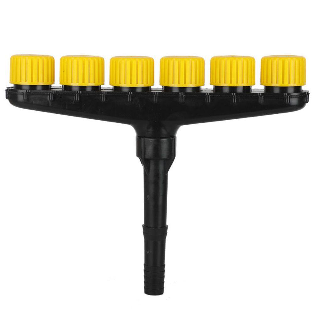 Nanas Multi-Head Sprinkler Perlengkapan Berkebun Atomizer Nozzle Semprotan Siram Cakupan Area Besar