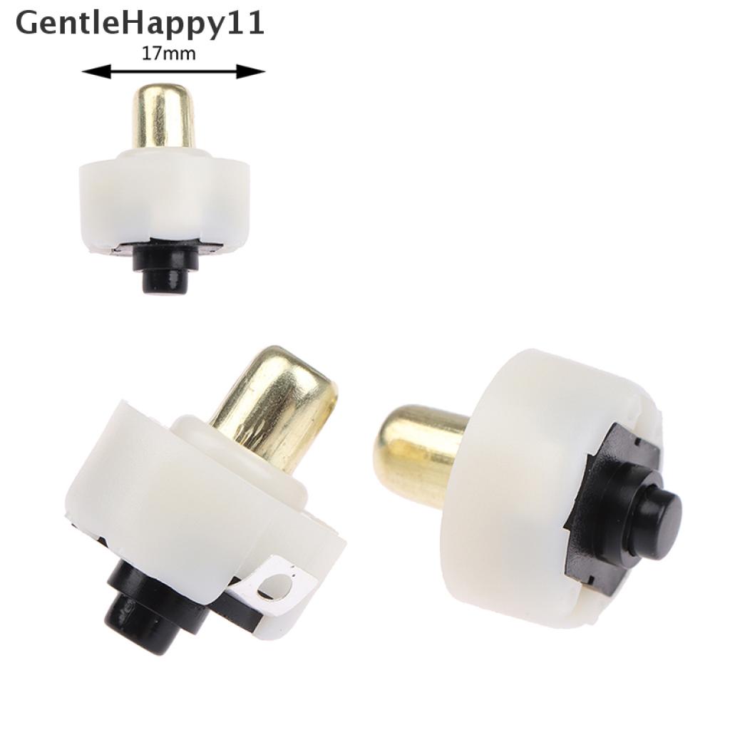 Gentlehappy 2Pcs Saklar ON / OFF Lampu Senter LED 17mm