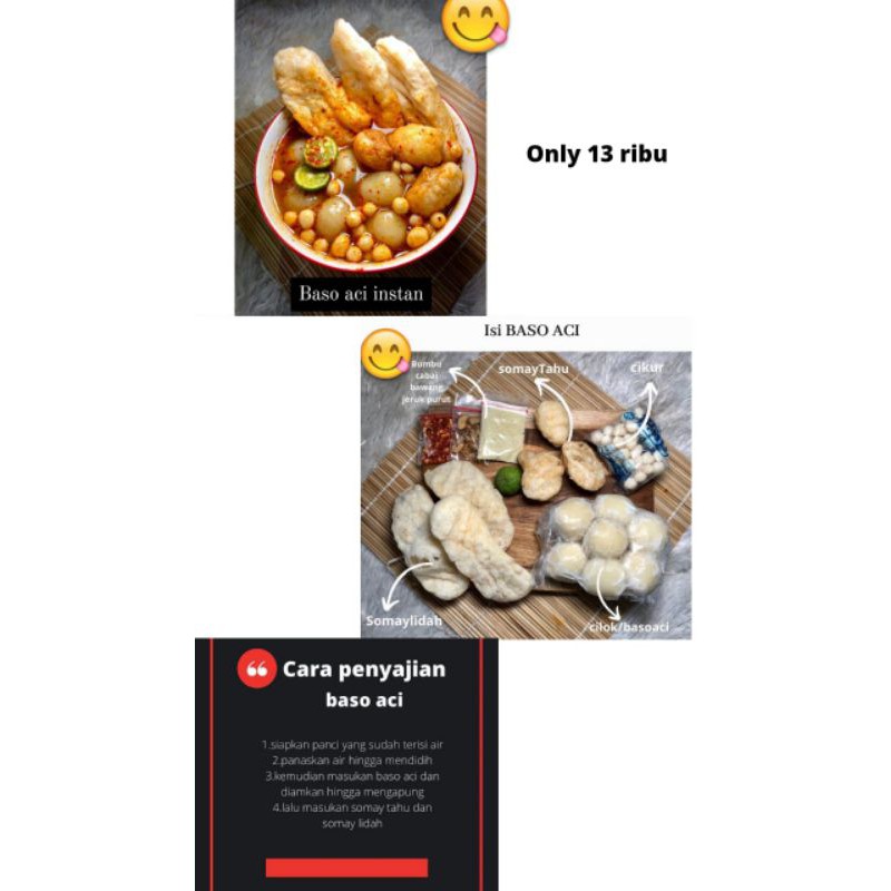 

Baso Aci Instan (Terlaris)