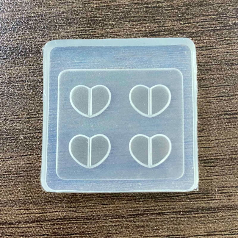 Cetakan Resin Bahan Silikon Aneka Bentuk Untuk Membuat Liontin Anting