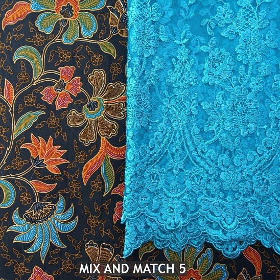 Kebaya Set Kain Batik Kebaya Sarimbit Brukat Batik 005