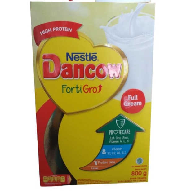 

susu Dancow fortigo full cream 800 gram
