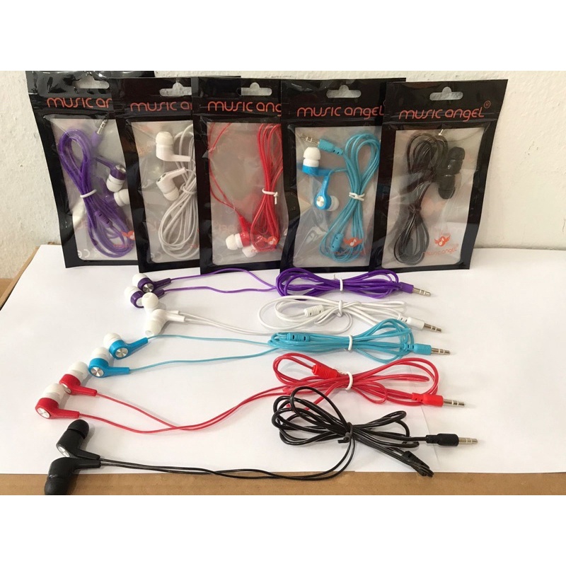 Headset Music Angel / Handsfree Music Angel / Earphone Music Angel / Music Angel Non Mic