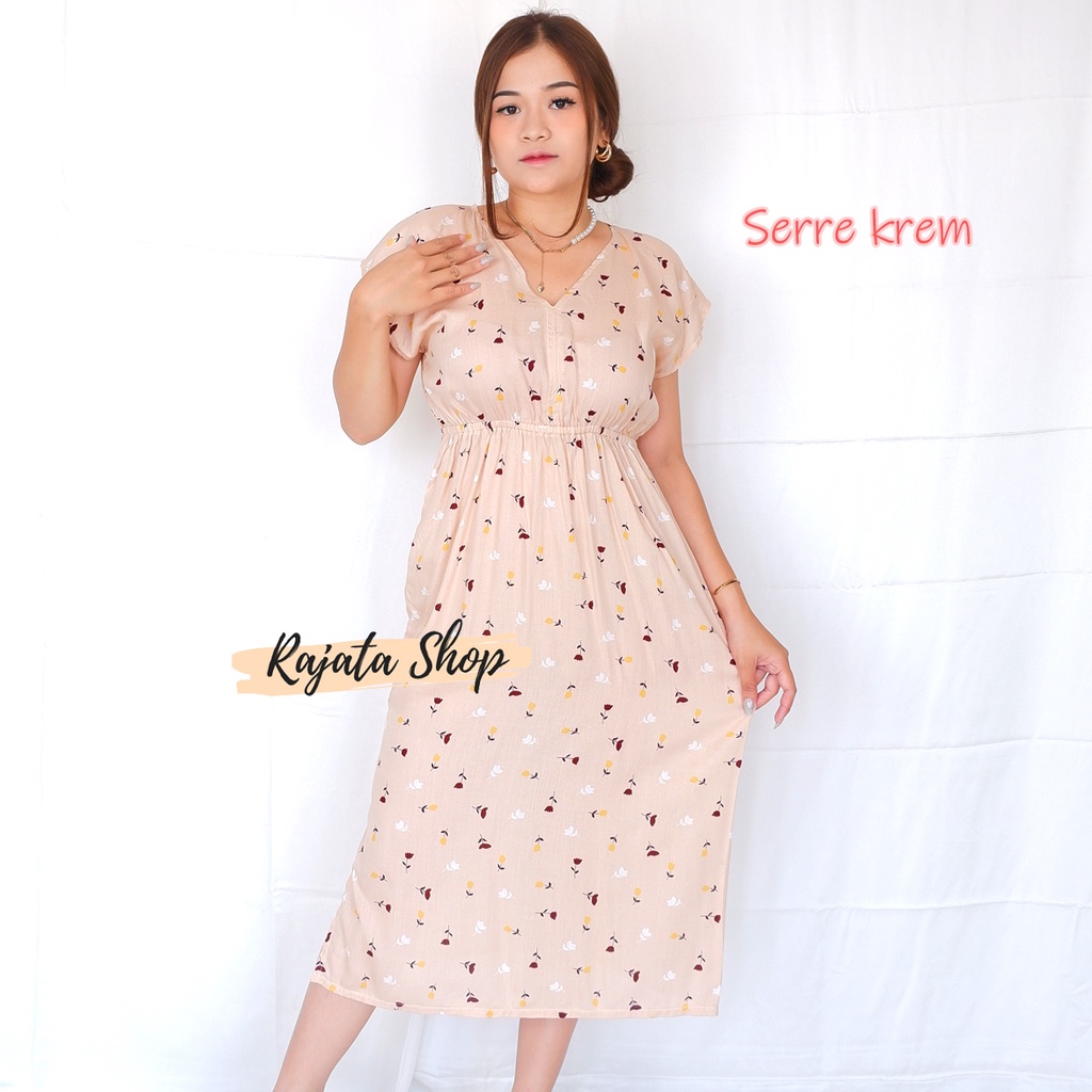 Daster Bali MANOHARA-MANO SERRE KREM