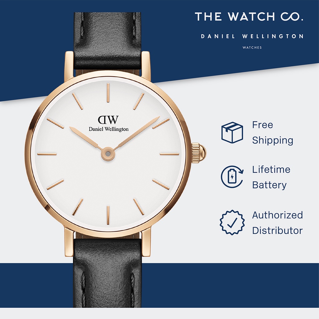 Daniel Wellington Petite 24 Sheffield RG White - DW00100443
