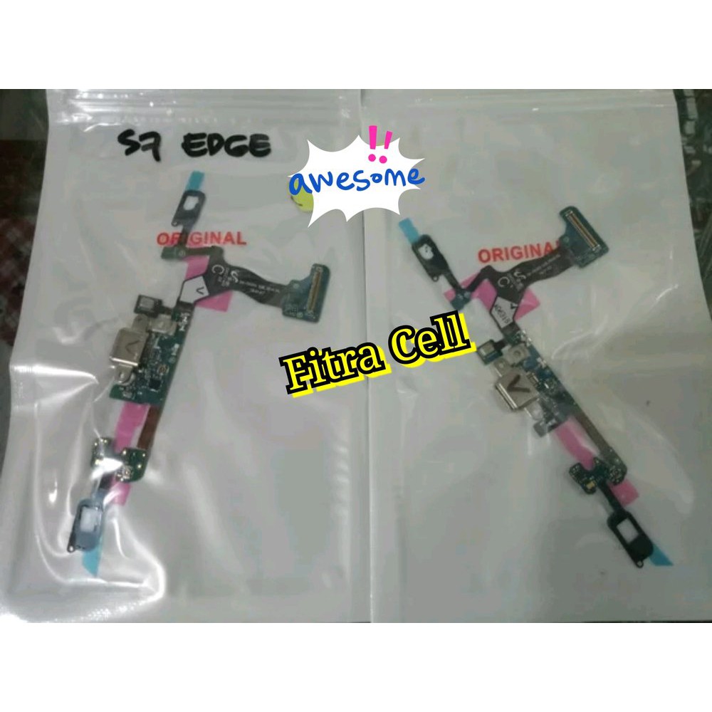 Board Flexible Flexibel Pcb Papan Konektor Charger Samsung S7 EDGE G935 G9350 G935F ORI