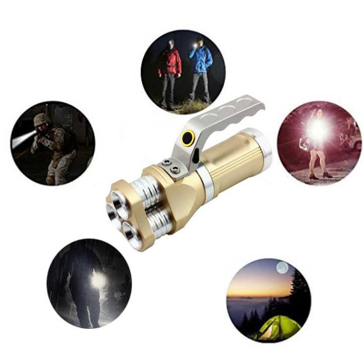 IDN TOOLS - TaffLED Senter LED Flashlight Rechargeable 40W 800 Lumens - TM28