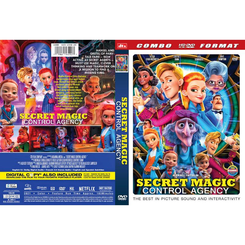 Kaset Film Kartun SECRET MAGIC CONTROL AGENCY