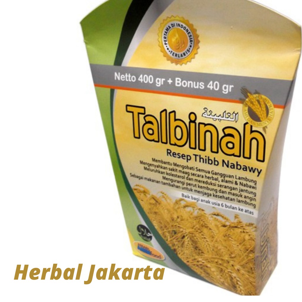 

Talbinah Tepung Gandum 400gr + bonus 40gr