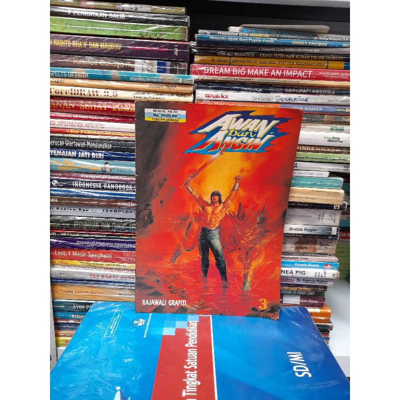 Jual Original Buku Cergam Dewasa Komik Serial Silat Awan Dan Angin 3 By