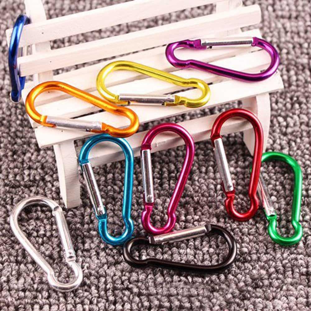 Lanfy Carabiner 10pcs Gesper Camping Bentuk Labu Panjat