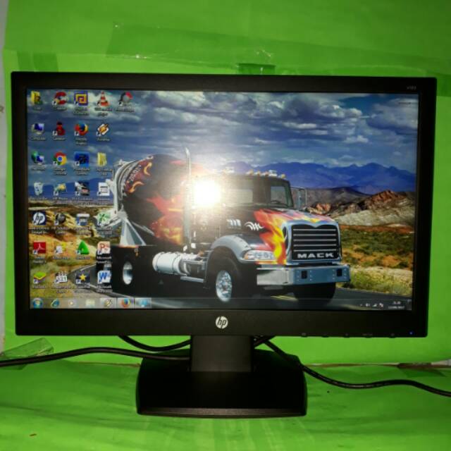 LED Monitor Komputer Hp 19inch wide V193