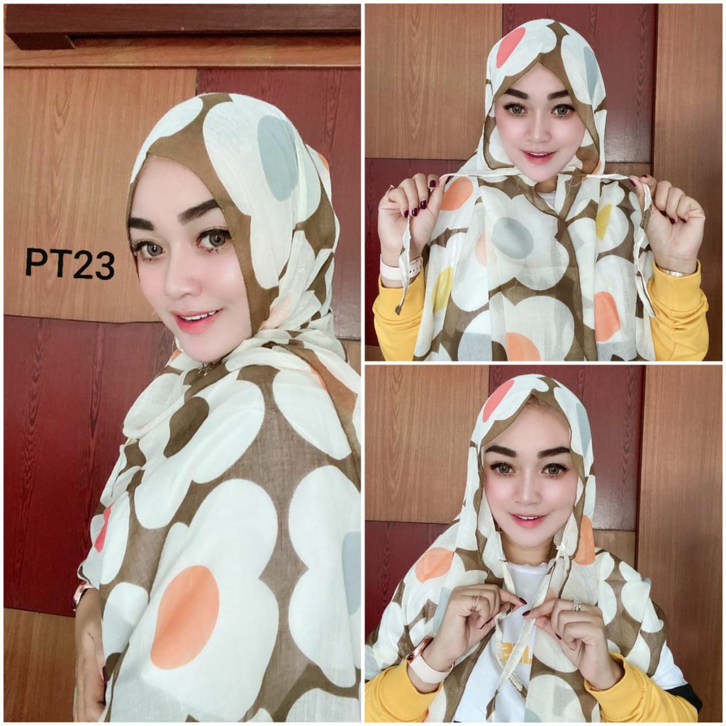 Hijab Pashmina NN 190cm x 55cm / Hijab Pashmina Tali NN 190cm x 55cm