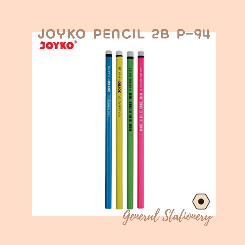 

Joyko Pencil 2B P-94 / 1 Pcs