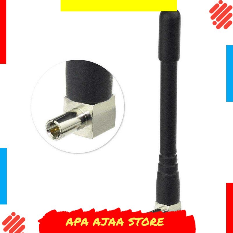 Best Seller ! Antena Eksternal TS9 3dbi Modem Huawei E5372s Bolt Slim &amp; Max 98mm